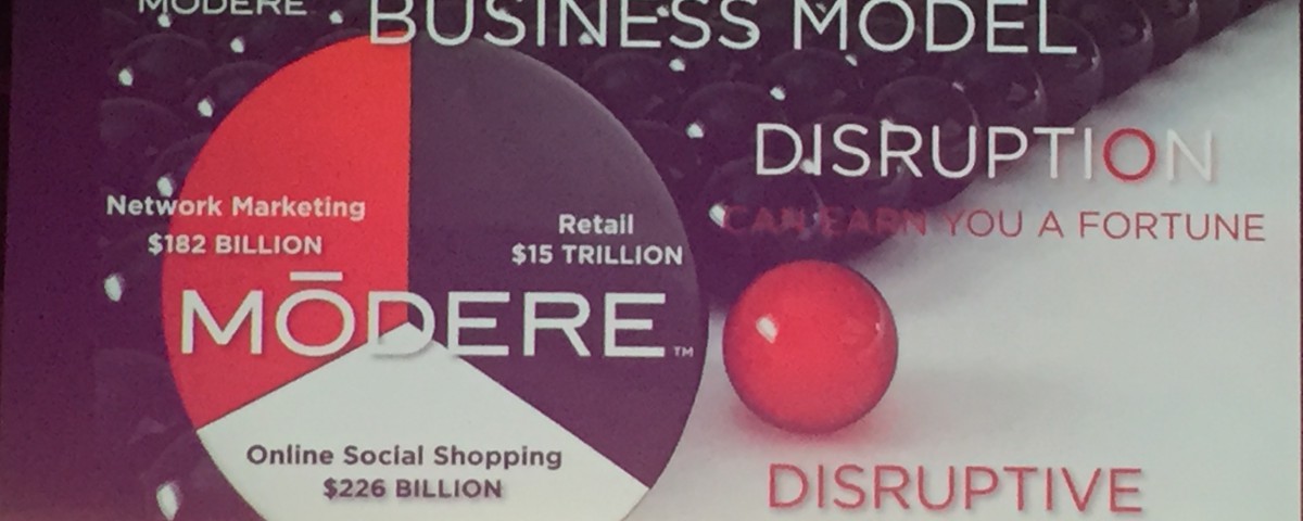 Modere, la parfaite et subtile combinaison entre la vente directe, le shopping social et la vente en ligne