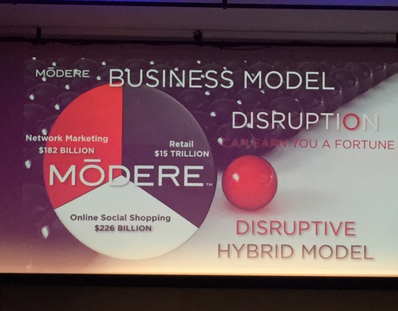 Modere, la parfaite et subtile combinaison entre la vente directe, le shopping social et la vente en ligne